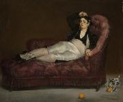 Edouard Manet, Young Woman Reclining in Spanish Costume